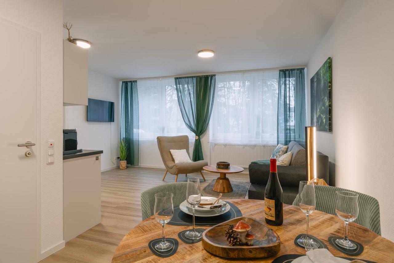 Modernes 2-Zimmer Themen-Apartment Im Zentrum Bayreuth Dış mekan fotoğraf